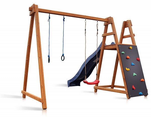 Детский игровой комплекс SportBaby Babyland-8 250х320х240 см Разноцветный (973632864)