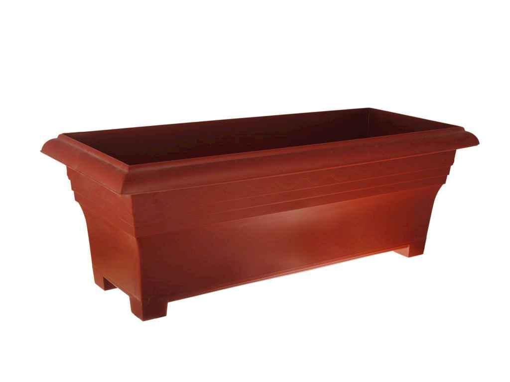 Кашпо Консенсус №3 600х250х208 мм Теракотовий (33817)