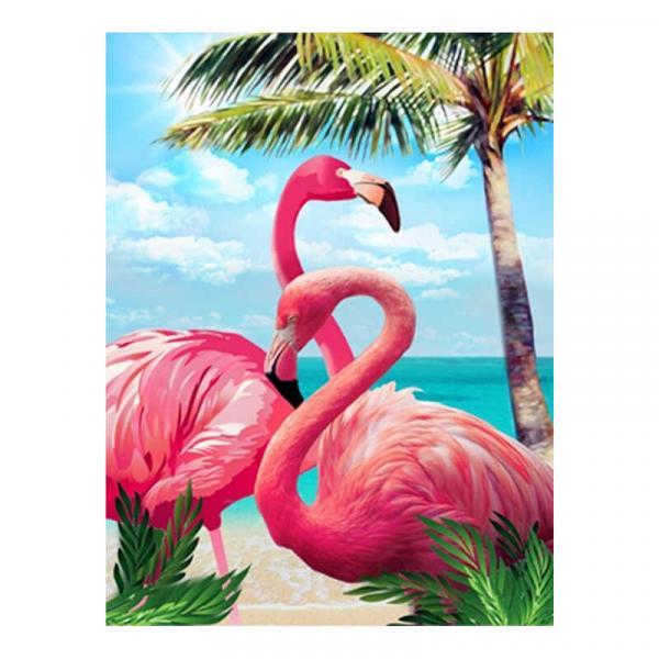 Алмазна мозаїка TK Group Фламінго 40х30 см з в коробці (GB73391-mt)