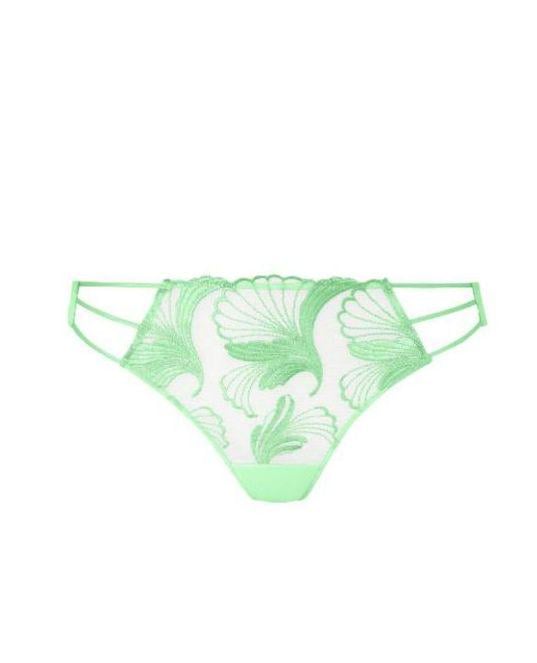 Труси жіночі стрінги Simone Perele 3 Ніжно-зелений (13E700)
