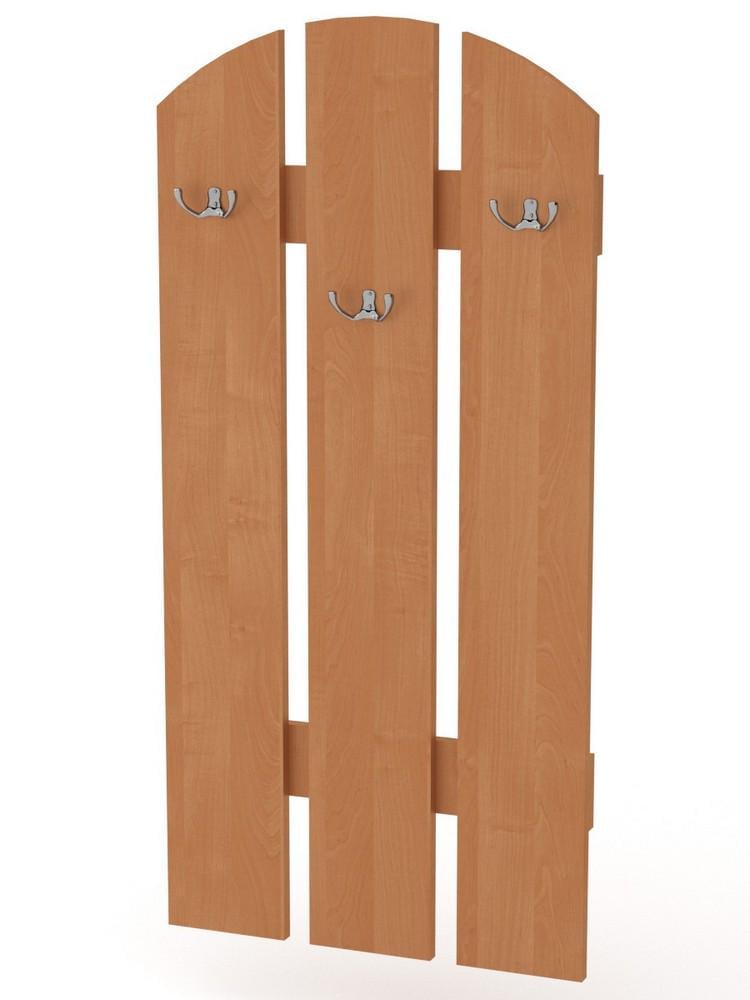 Вешалка настенная В-1 Компанит Ольха (113804) - фото 1 Вешалка настенная В-1 Компанит Ольха (113804) - фото 1