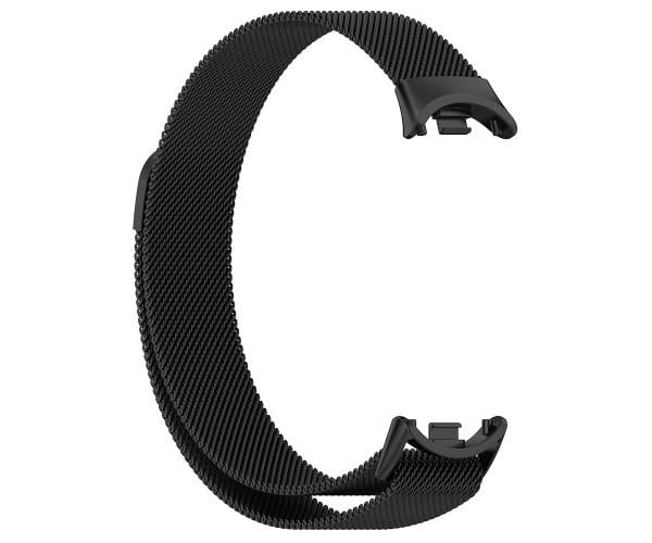 Ремешок Milanese Magnetic для Xiaomi Mi Band 8 Черный
