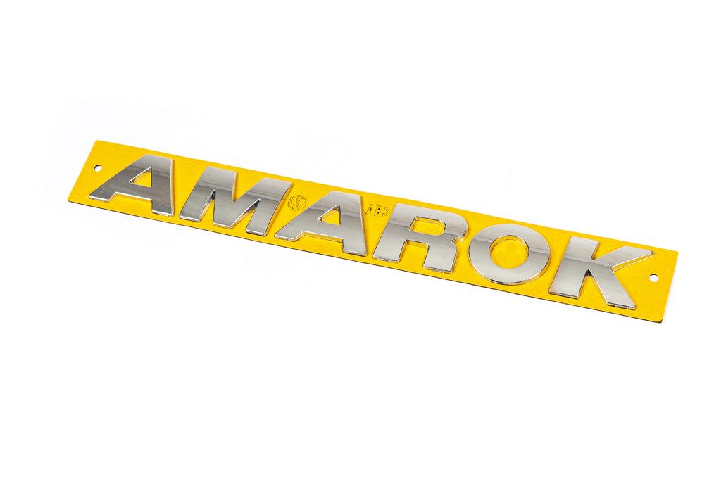 Надпись «Amarok» 290 мм на 35 мм. Davs Auto для Volkswagen Amarok 2010-2022 гг. abs-пластик Синий Надпись «Amarok» 290 мм на 35 мм. Davs Auto для Volkswagen Amarok 2010-2022 гг. abs-пластик Синий