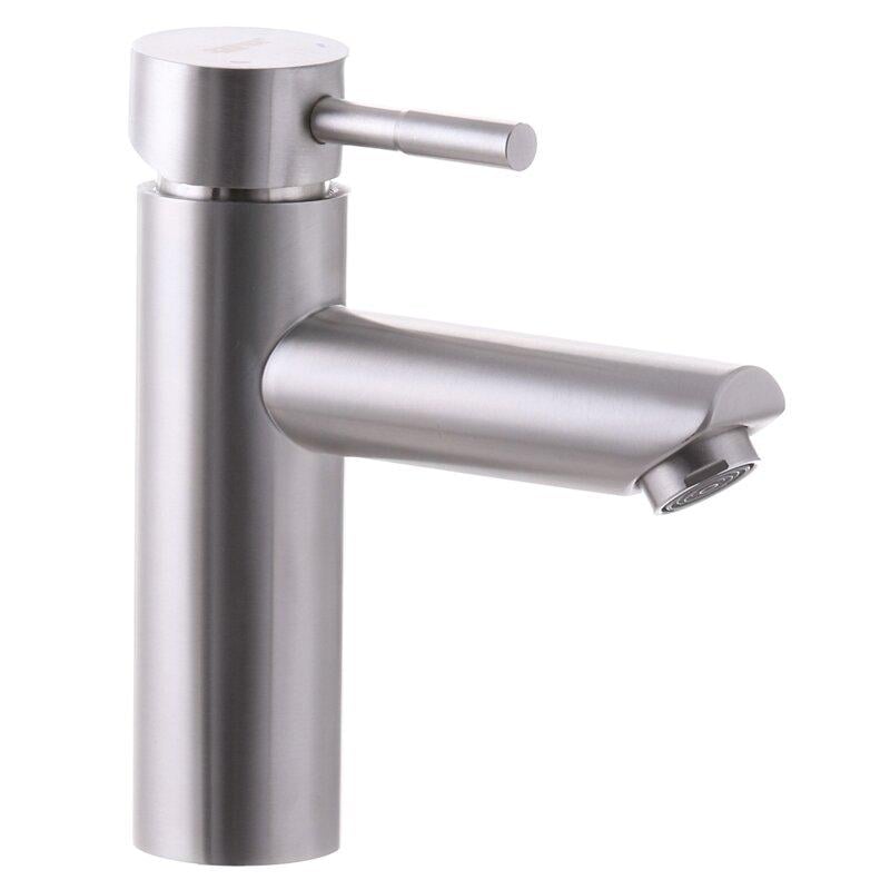 Смеситель для умывальника Zerix AXX ZX3132 однорычажный Сатин (64125)