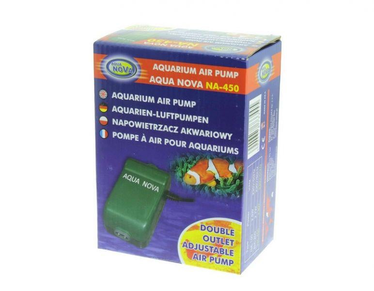 Компрессор Aqua Nova NA-450 двухканальный (NA-450) Компрессор Aqua Nova NA-450 двухканальный (NA-450)
