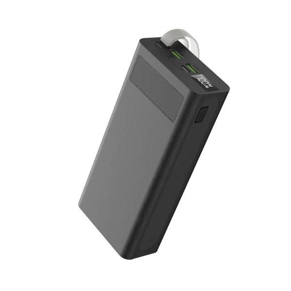 Портативное зарядное устройство Aspor A306 Fast Charge 30000mAh- Черный