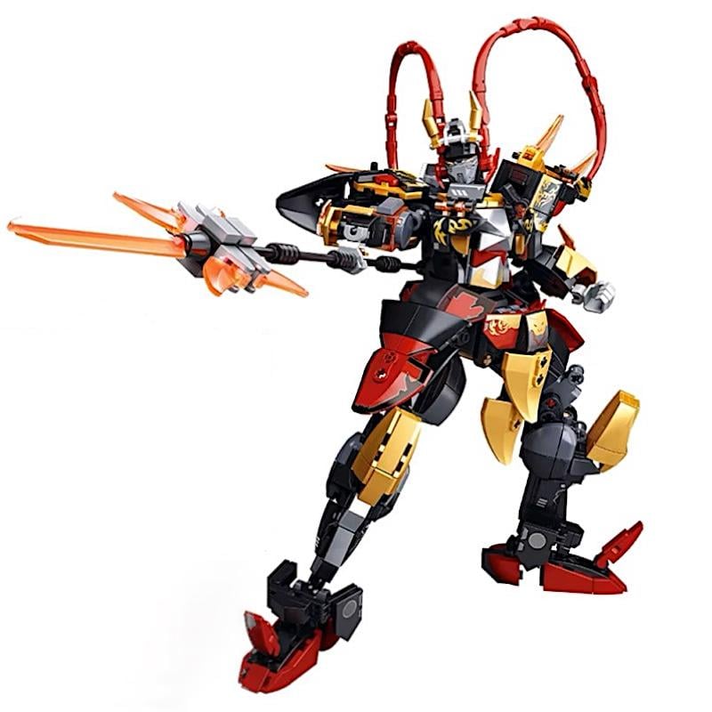 Конструктор SLUBAN M38-B1269 P.R Mecha Робот Средневековый воин 552 детали в коробке (114259)