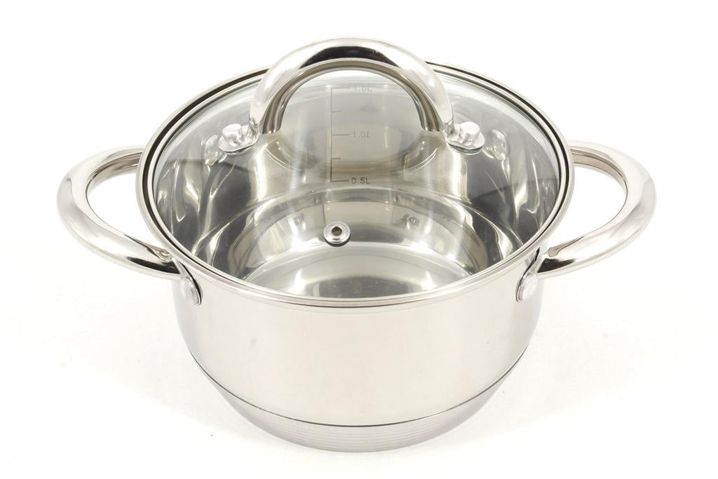 Каструля 2156 нержавіюча сталь 1,9 л (AM0003398) - фото 1