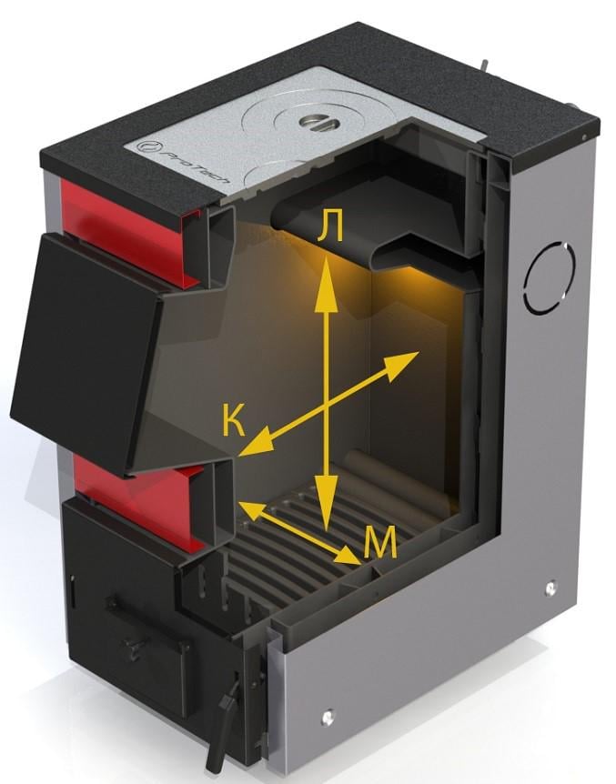 Котел твердопаливний ProTech D Luxe ТТП-15с - фото 2