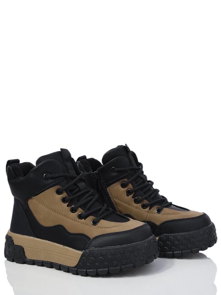 Зимові черевики на вовні Paliament MCN1230-8 р. 38 Коричневий