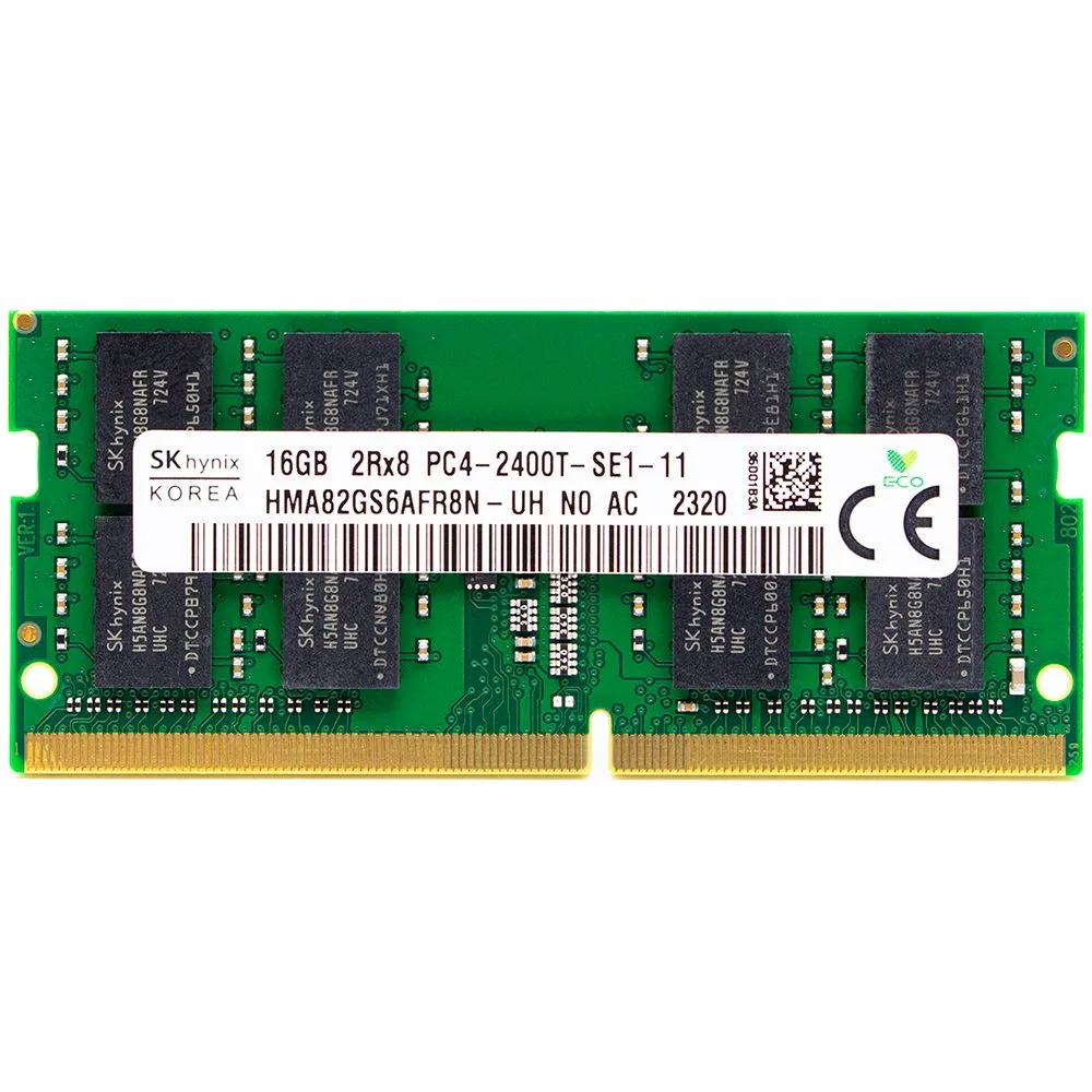 Оперативная память SK Hynix 16 GB SO-DIMM DDR4 2400 MHz (HMA82GS6AFR8N-UH)