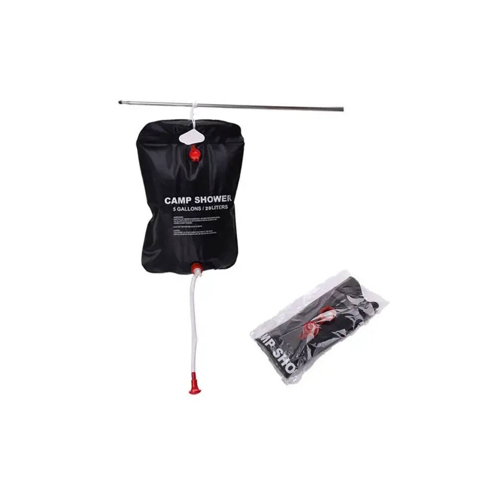 Душ туристичний переносний для кемпінгу Bass Polska 8148 25 л Чорний - фото 2 Душ туристичний переносний для кемпінгу Bass Polska 8148 25 л Чорний - фото 2