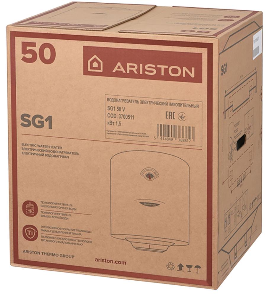 Бойлер Ariston SG1 50 V (24847658) - фото 10