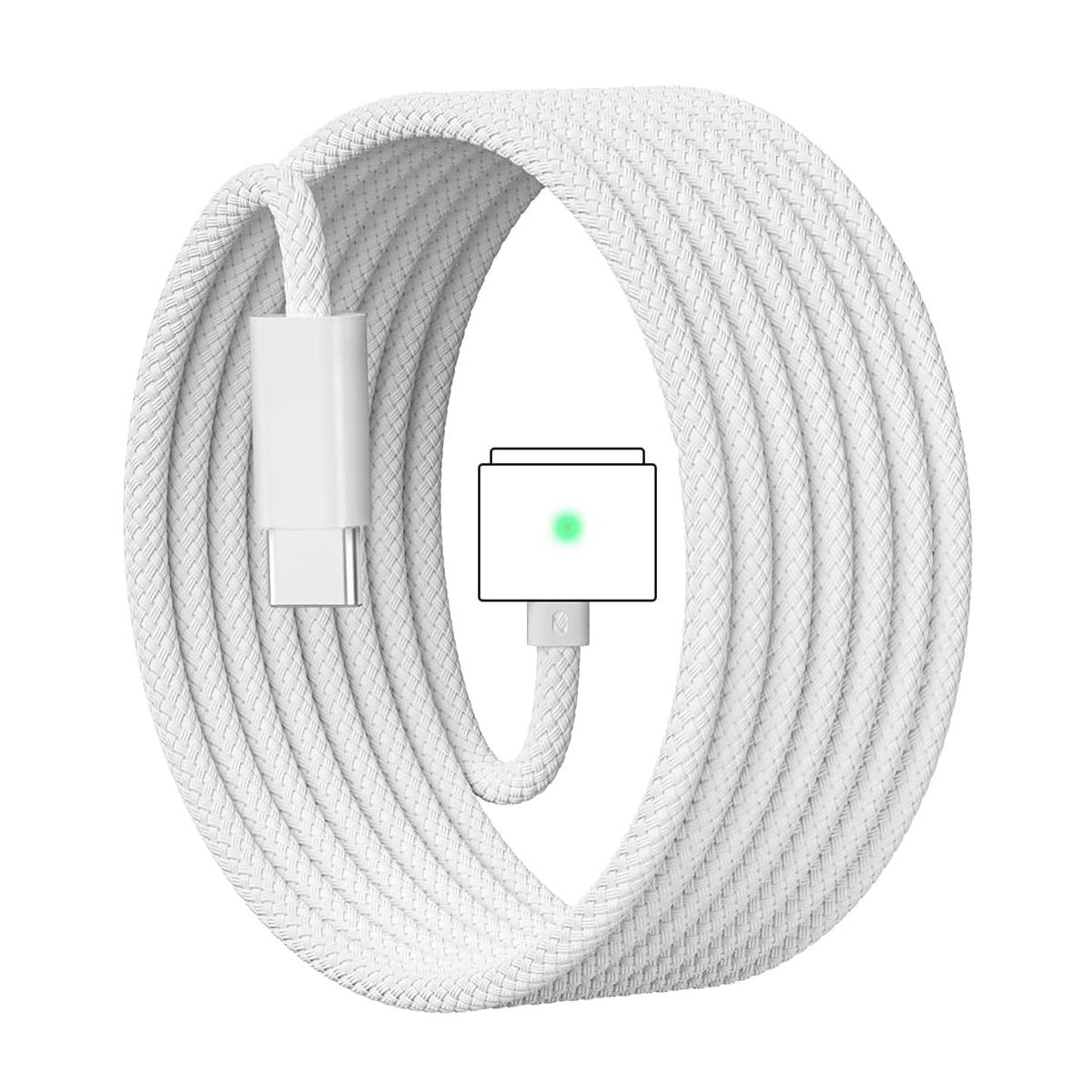 Зарядный кабель USB Type-C/MagSafe 3 PD 200 см 67W/96W/140W для Apple MacBook Air - фото 7