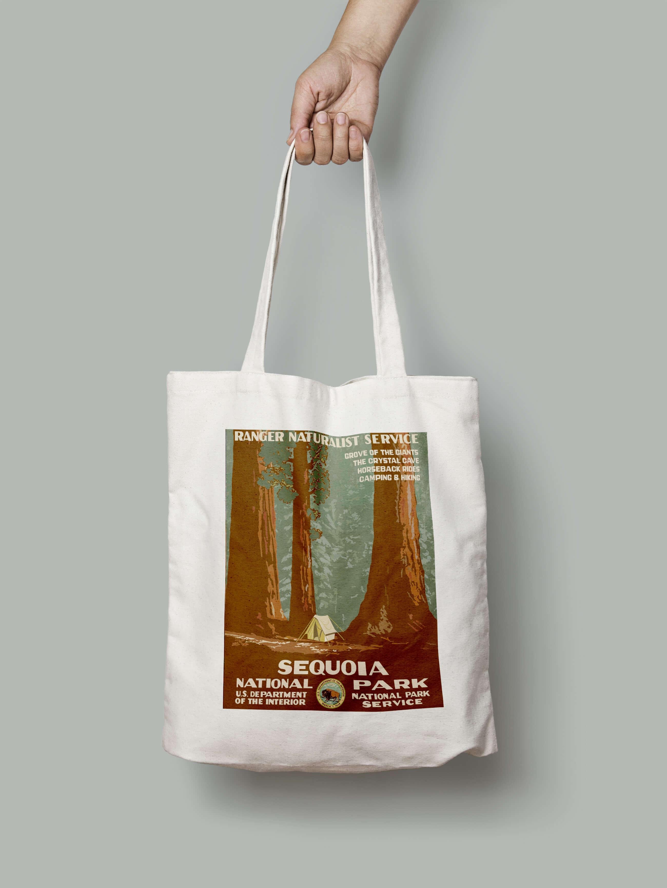 Эко-сумка Секвойя национальный парк шопер (sequoia_national_park_Bag)