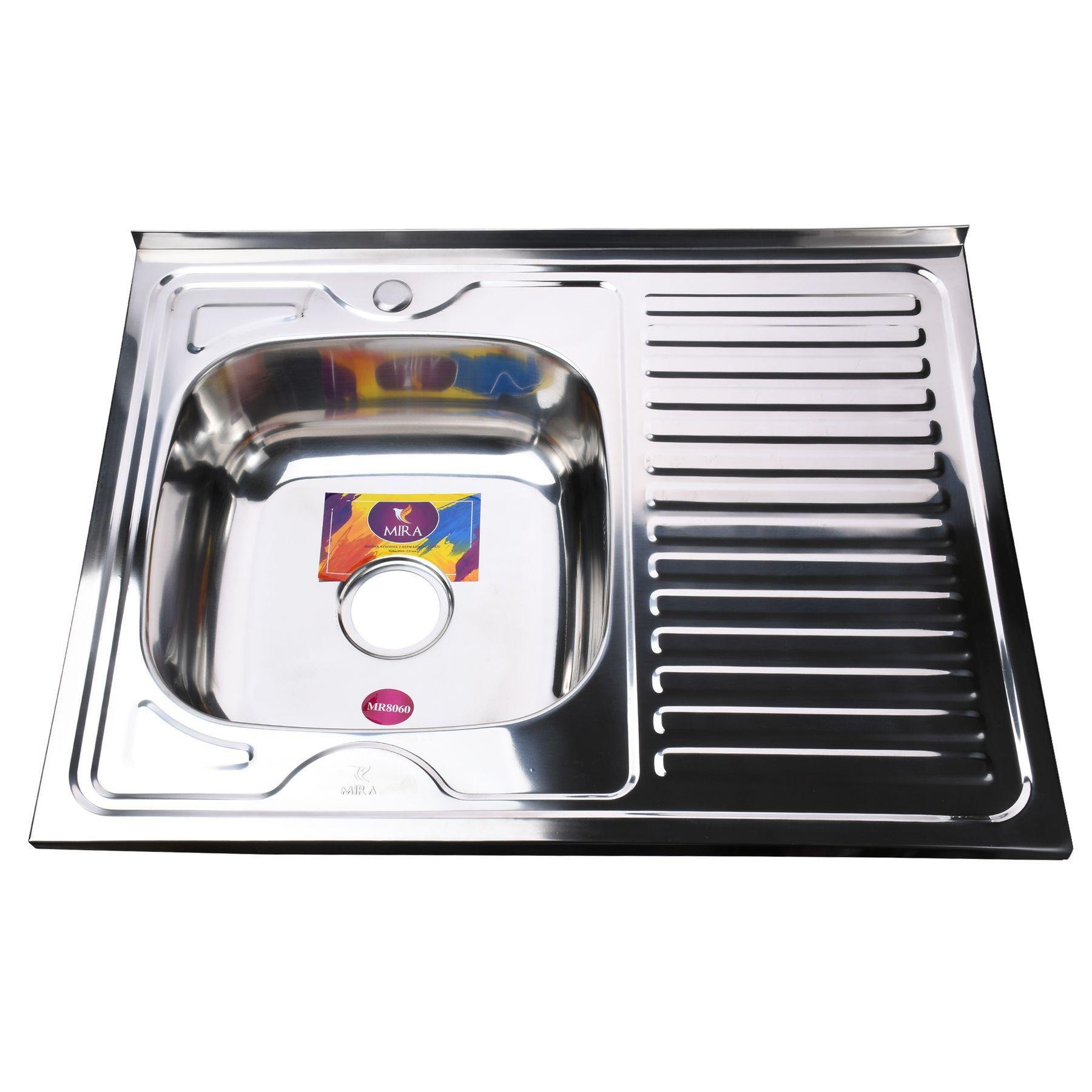 Мойка для кухни Mira MR 8060 L P Polish Left (000014543)