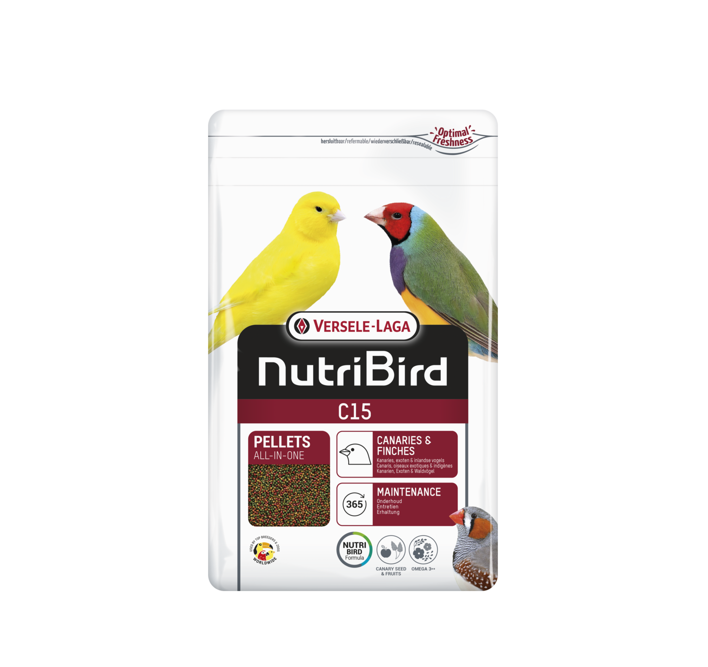 Корм для птиц Versele-Laga NutriBird С15 1 кг (5979366)