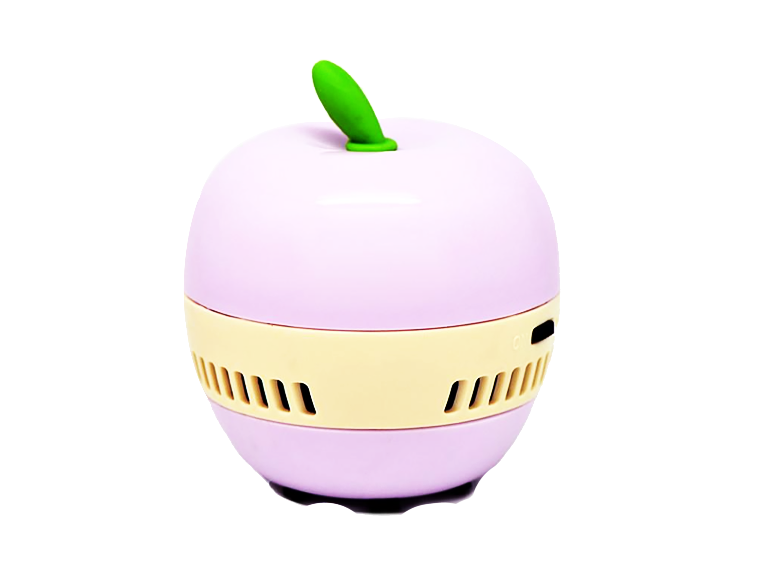 Настольный мини-пылесос SUNROZ Mini Vacuum Cleaner портативный пылеуловитель в виде Яблока Фиолетовый (SUN1229)