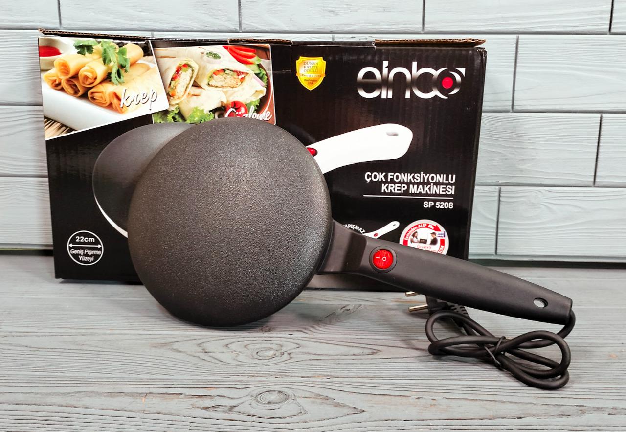 Блинница электрическая Crepe Maker SP 5208 650 Вт 20 см Черный (620501) - фото 4 Блинница электрическая Crepe Maker SP 5208 650 Вт 20 см Черный (620501) - фото 4