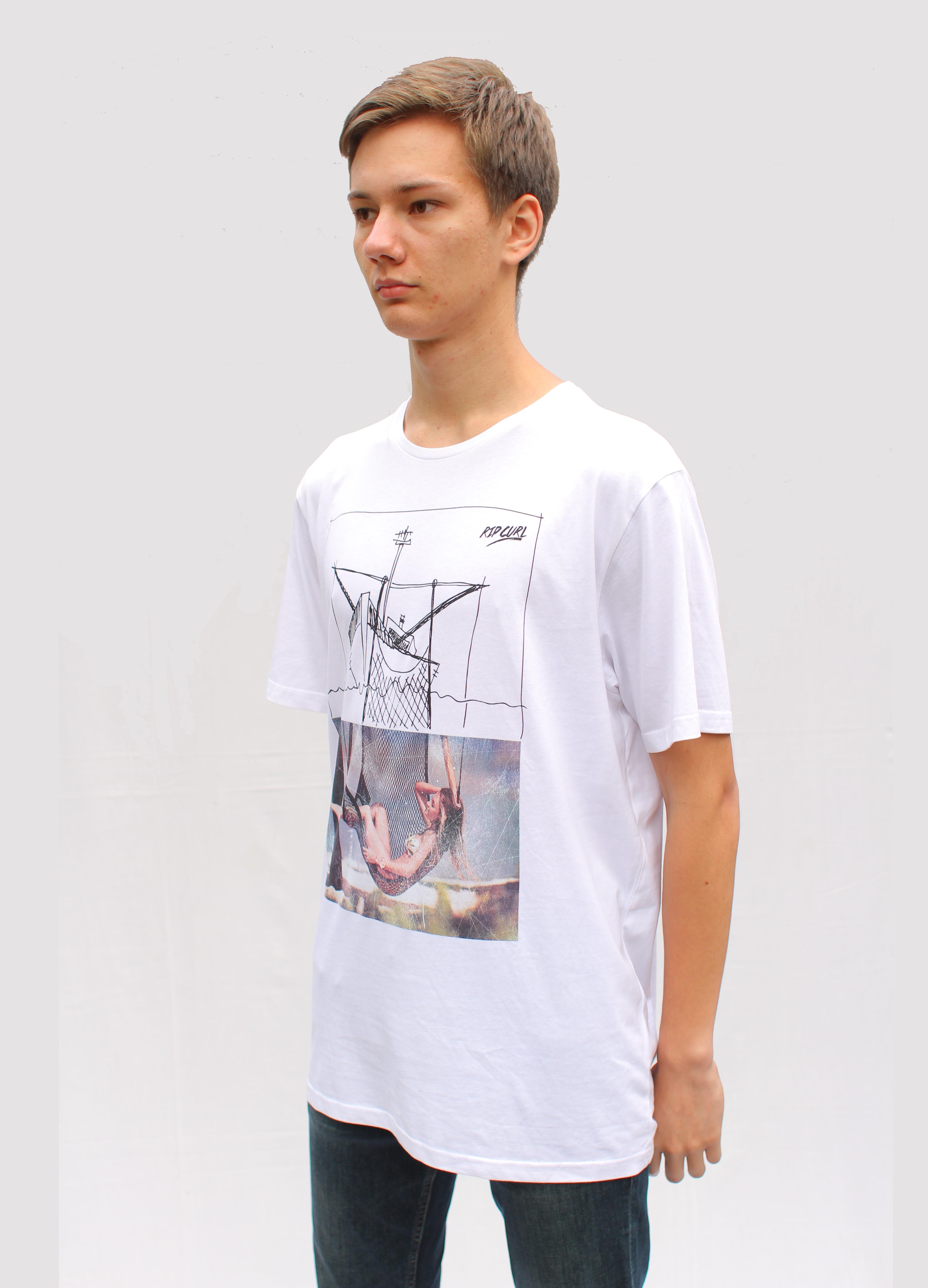 Футболка мужская Rip Curl Good day bad day tee cteha4-1175 XL - фото 2