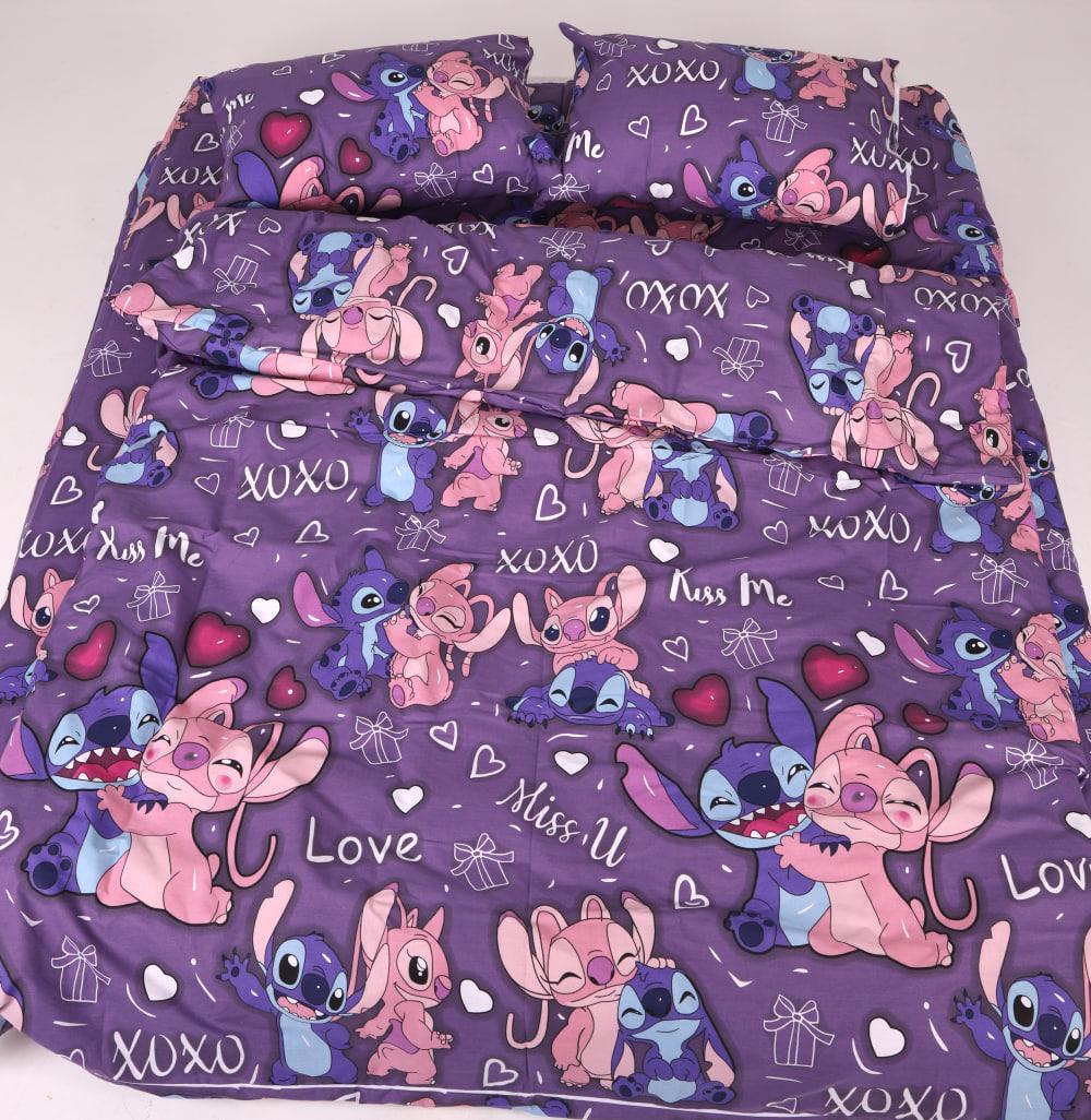 Комплект постельного белья детский PaniPava Purple Stitch бязь 110х140 см (10100767)