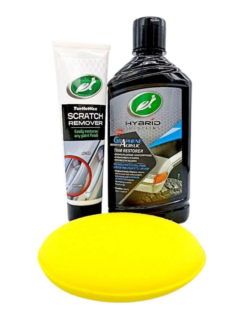 Набор восстановления Turtle Wax средство от царапин и восстановитель пластика аппликатор в комплекте