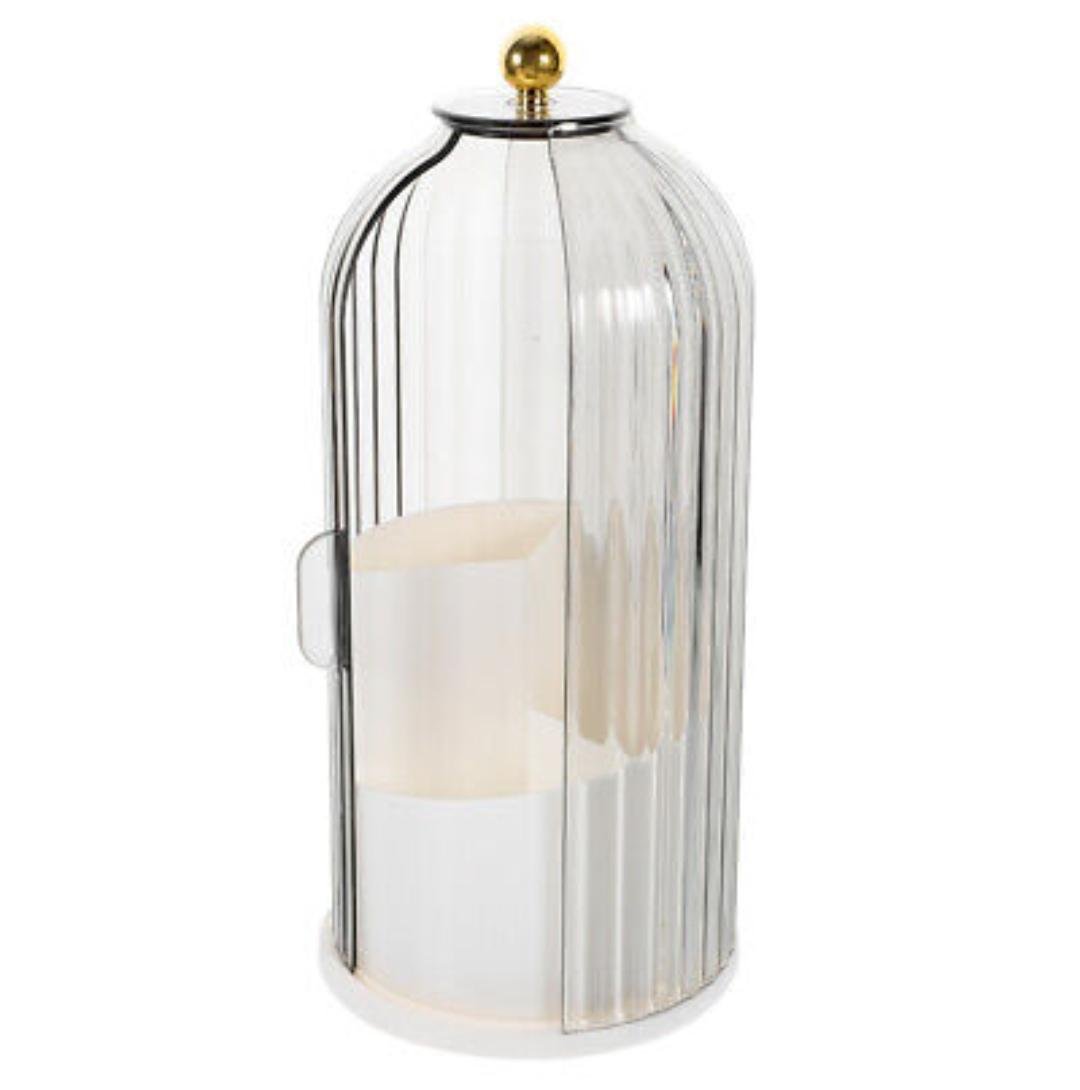 Органайзер вращающийся для косметических кистей Белый (25088090)