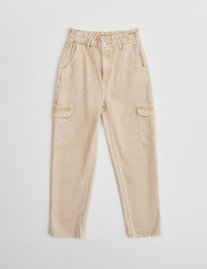 Джинси жіночі Diverse GABE р. 34 Кам'яно-бежевий (5902598977090) - фото 2