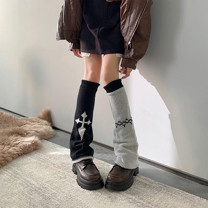 Гетри клеш у готичному стилі з хрестами двосторонні One size Чорний (2669) - фото 3 Гетри клеш у готичному стилі з хрестами двосторонні One size Чорний (2669) - фото 3