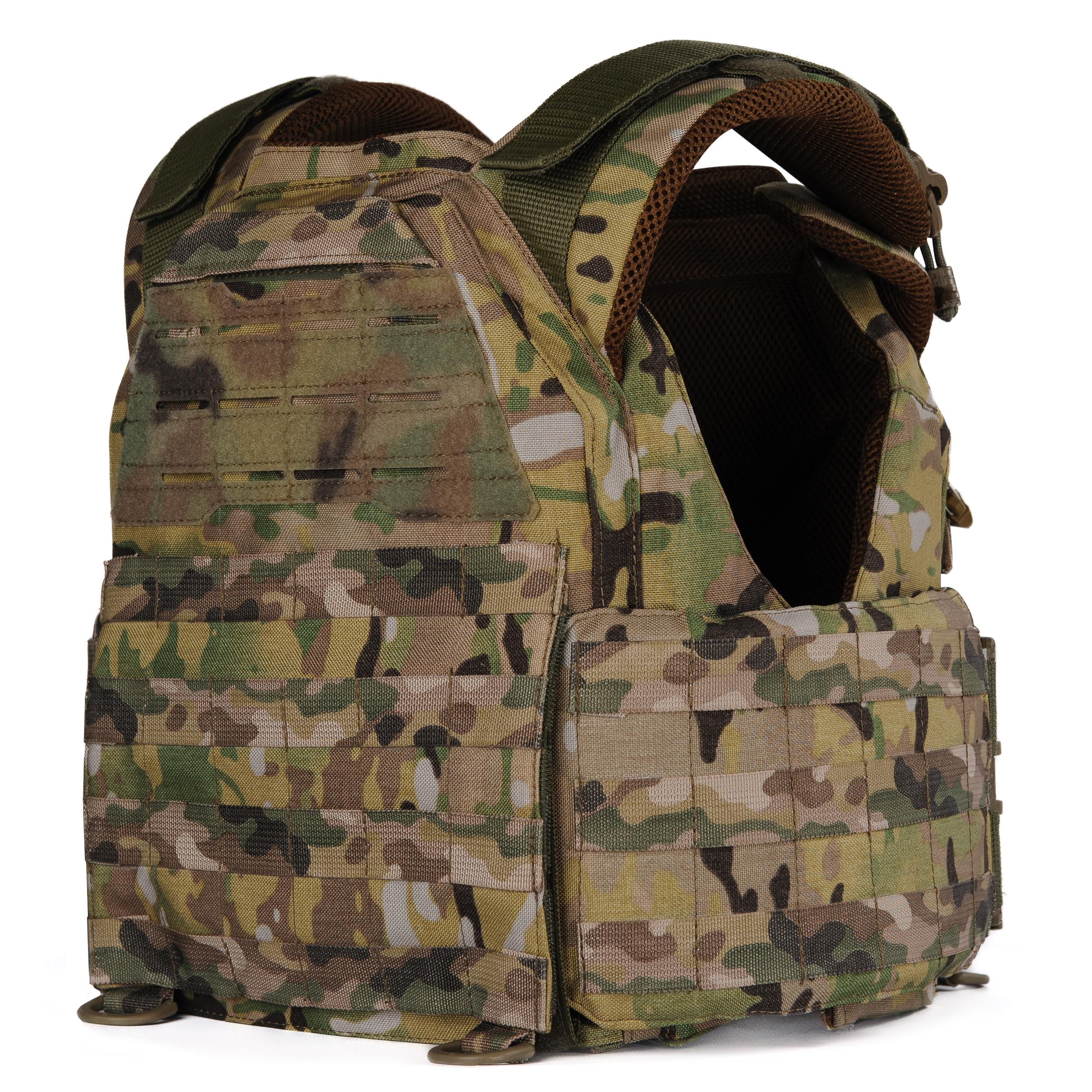 Плитоноска женская Warmor gen3 FL for Ladies Без подсумков С быстрым боковым и верхним сбросом без плит Мультикам - фото 6