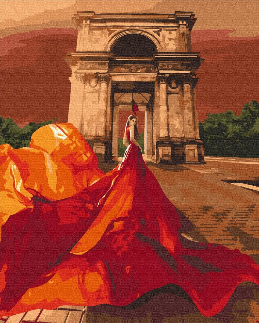 Картина по номерам Brushme Премиум Триумфальная красавица 40x50 см (PBS52710)
