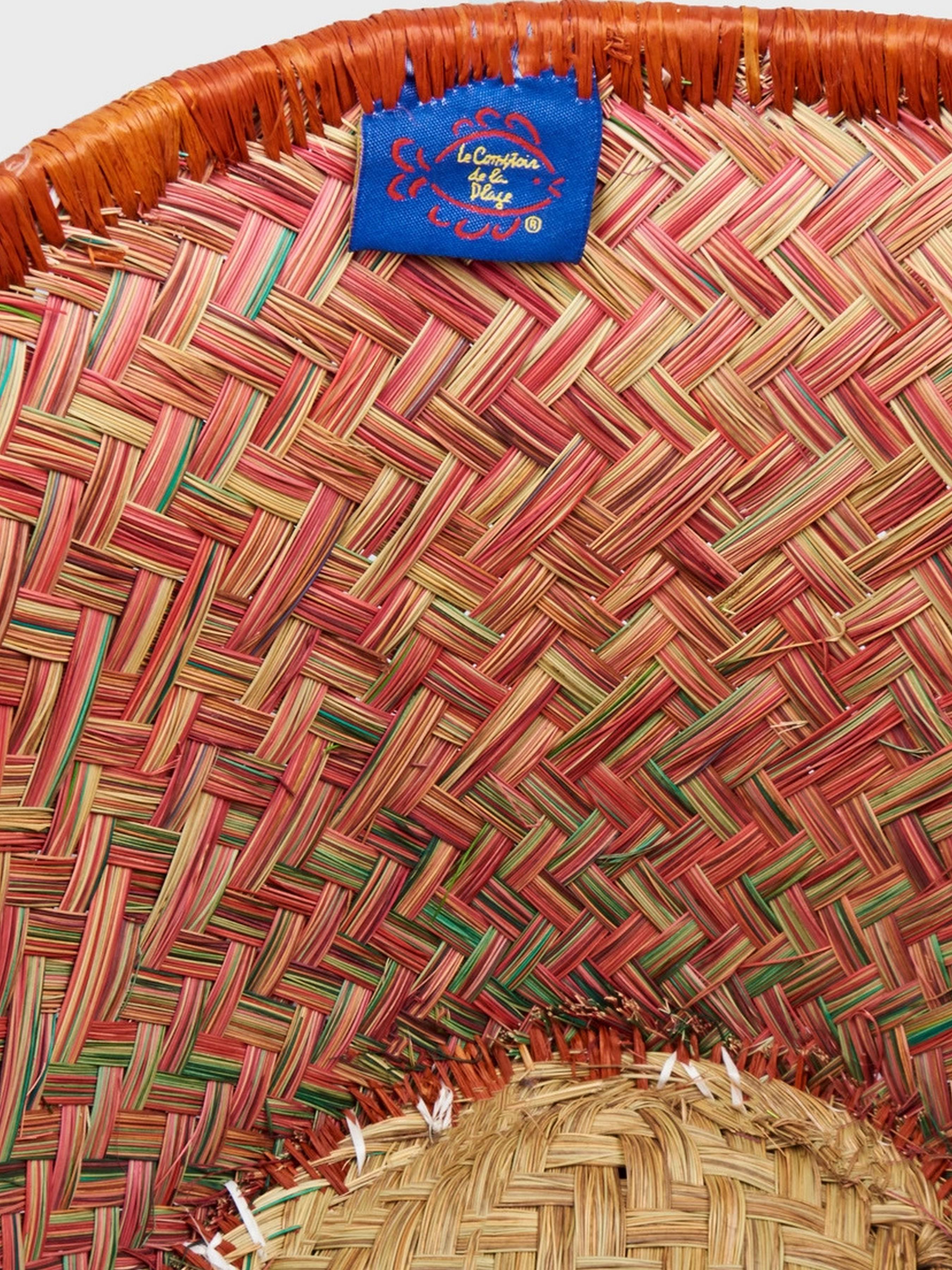 Сумка пляжная LE COMTOUR DE LA PLAGE Aravola Round 878 Коричневый - фото 3 Сумка пляжная LE COMTOUR DE LA PLAGE Aravola Round 878 Коричневый - фото 3