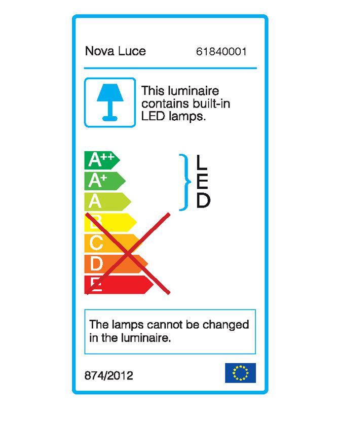 Панель Led Nova Luce Panel (61840001) - фото 5