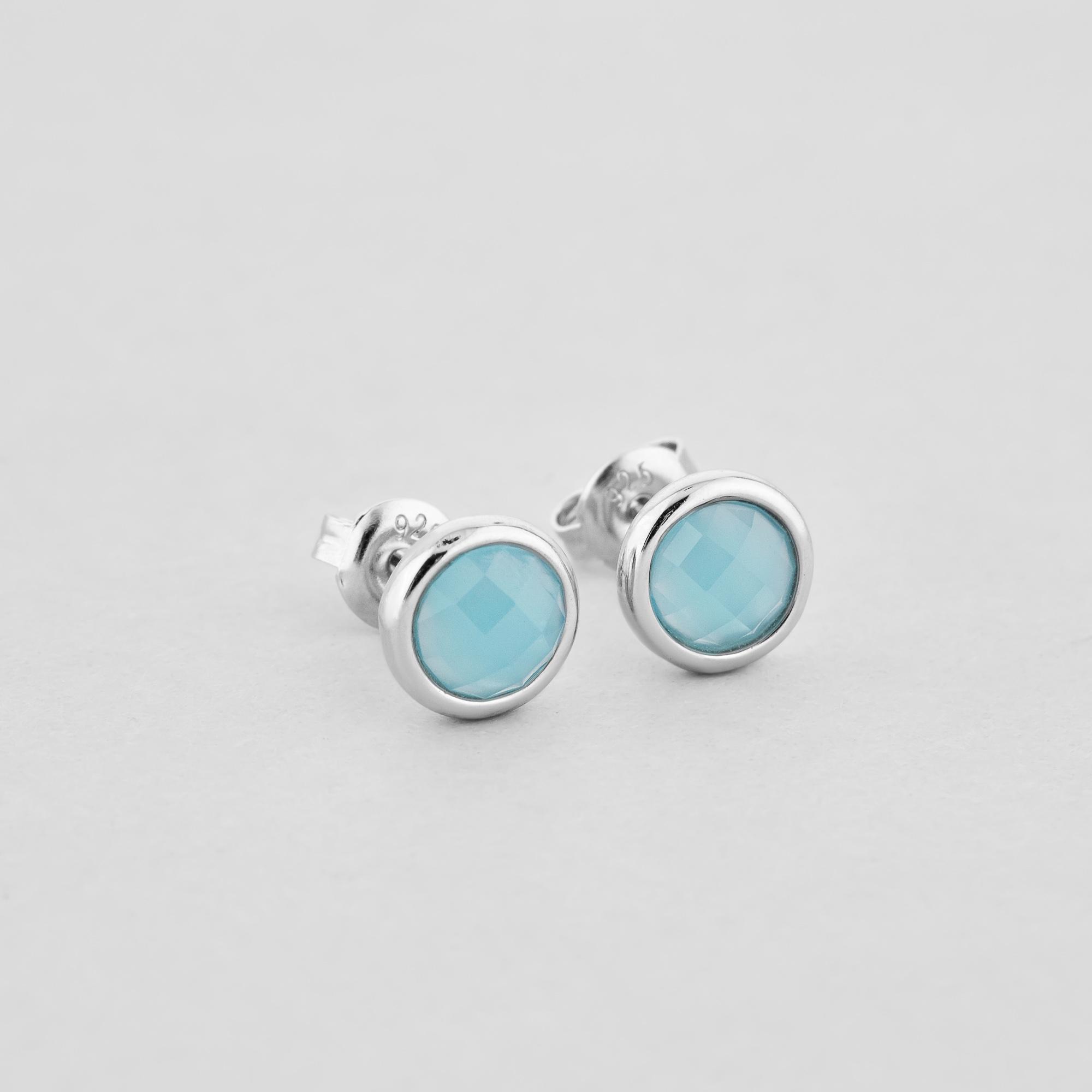 Серьги Голубая даль (СЕ5930-blue)