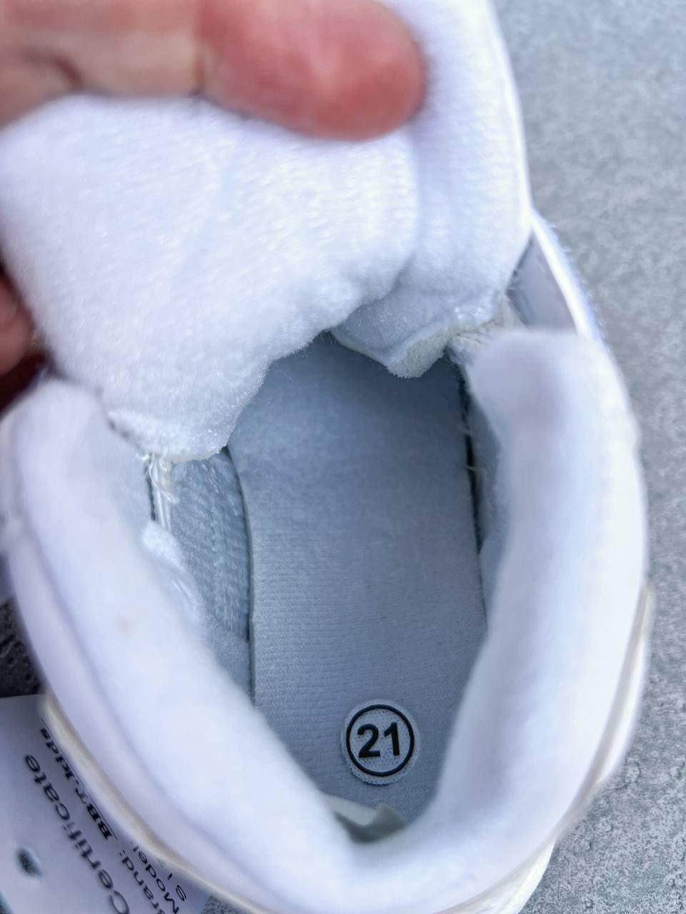 Кроссовки унисекс ВВТ 1379 р. 24 15,3 см Белый (1379-2) - фото 2 Кроссовки унисекс ВВТ 1379 р. 24 15,3 см Белый (1379-2) - фото 2