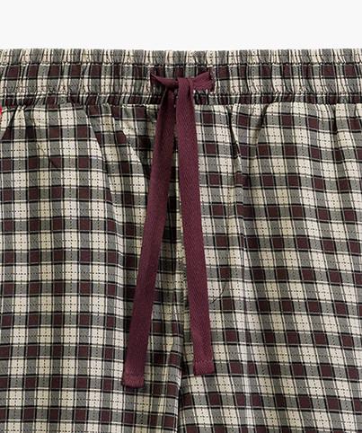 Пижама мужская Atlantic NMP-394 кофта/брюки хлопковая в клетку S Бордовый/Серый (2802477707) - фото 5 Пижама мужская Atlantic NMP-394 кофта/брюки хлопковая в клетку S Бордовый/Серый (2802477707) - фото 5