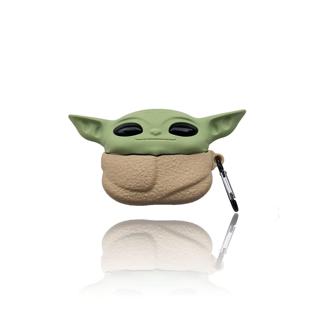 Чехол силиконовый Alitek для наушников Samsung Galaxy Buds 3/3 Pro с карабином Йода (00118)