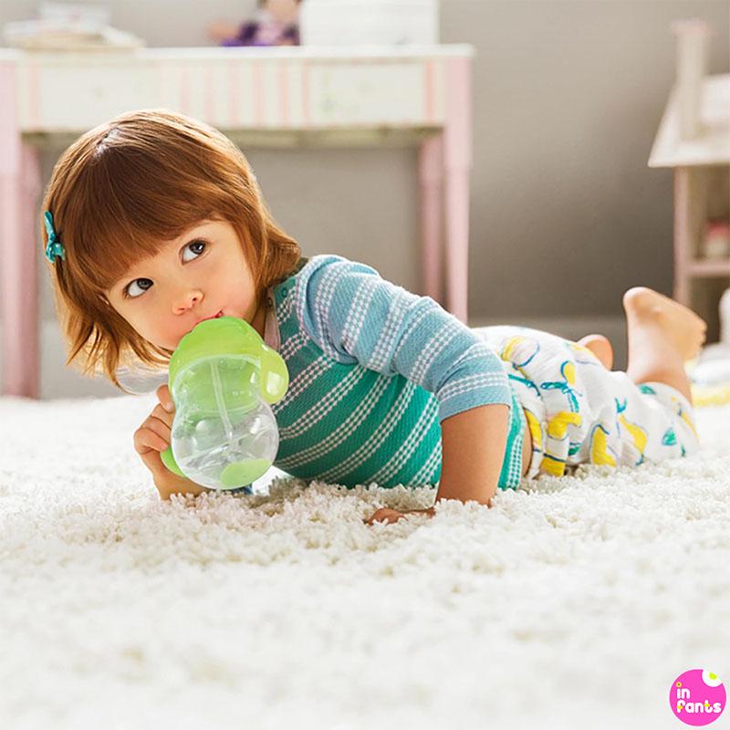 Поїльник з трубочкою Munchkin Any Angle 210 мл Салатовий (00480) - фото 5 Поїльник з трубочкою Munchkin Any Angle 210 мл Салатовий (00480) - фото 5