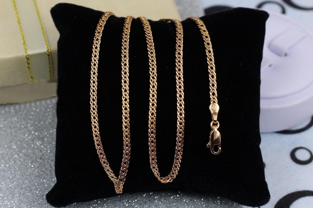 Цепь Xuping Jewelry Ромб 45 см 3 мм Золотистый (1224417892)