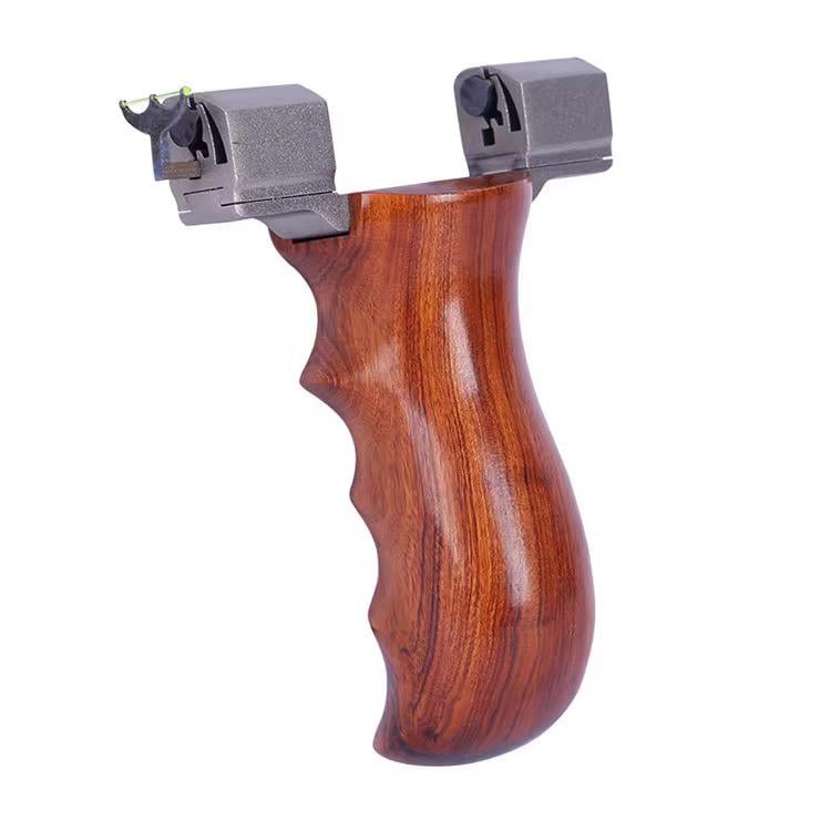 Рогатка ударна з ручкою SFU Nice Wood для полювання та спортивної стрільби з натурального дерева (0036) - фото 3