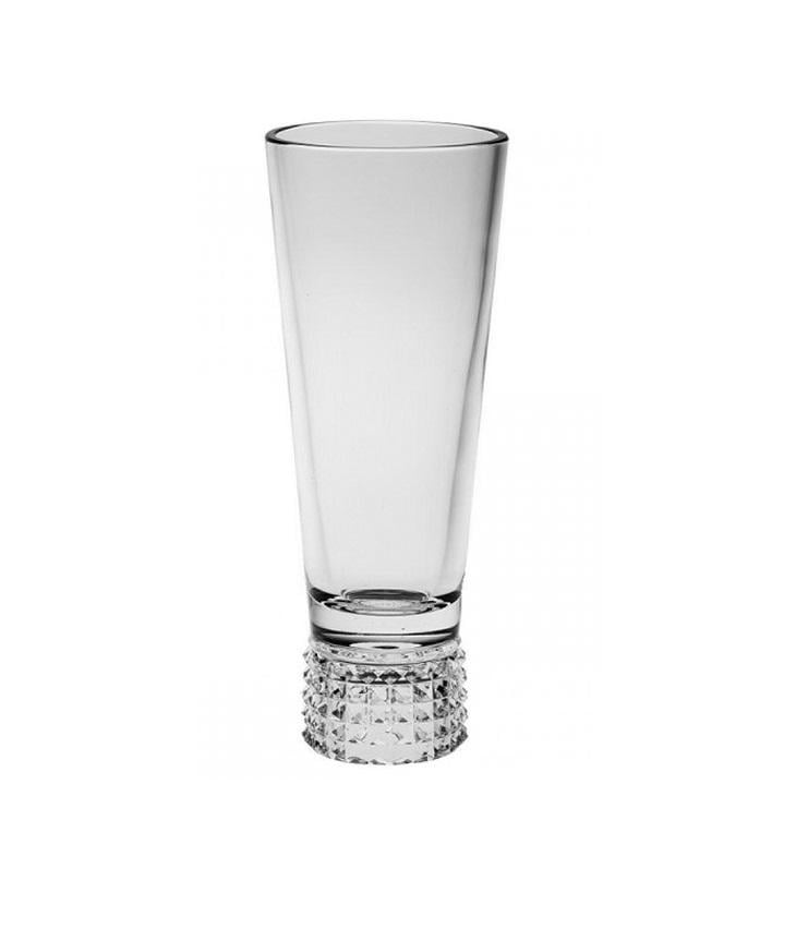 Ваза на ножке Bohemia Trinity богемское стекло 310 мм