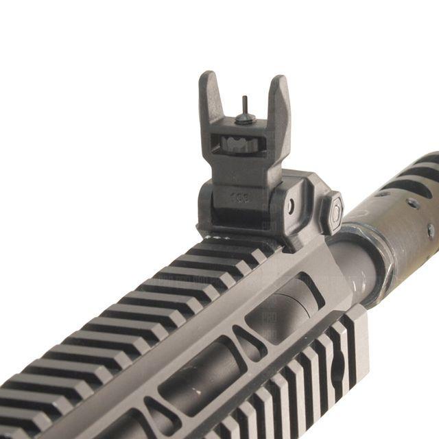 Мушка і цілик низькі DLG-166 знімні на Picatinny відкидні Чорний - фото 3 Мушка і цілик низькі DLG-166 знімні на Picatinny відкидні Чорний - фото 3