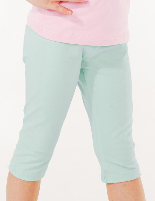 Лосіни 3/4 для дівчинки Smil стрейч-кулір 110 см М'ятний (115575)