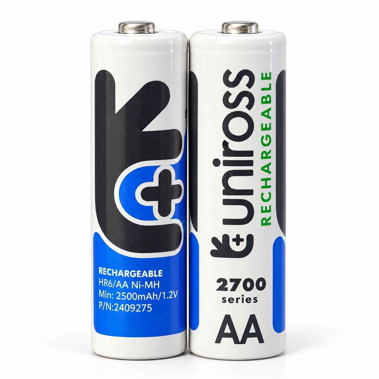 Аккумулятор Uniross AA UN2AA2700 Ni-MH 2700 mAh 1,2 В 2 шт.