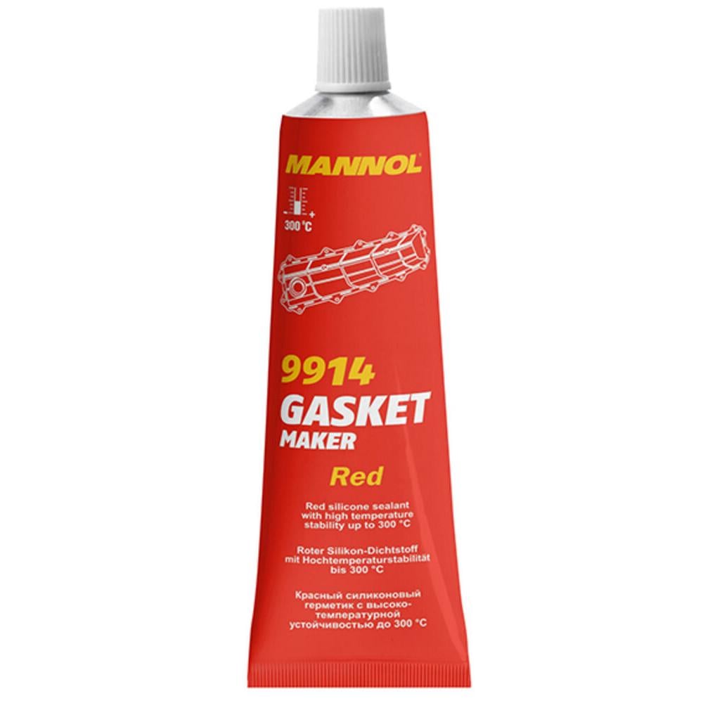 Герметик силіконовий MANNOL Gasket Maker Red 9914 85 г Червоний