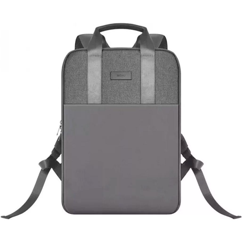 Рюкзак для ноутбука WIWU Minimalist Backpack для MacBook 15,6/16'' Gray (88220) - фото 1