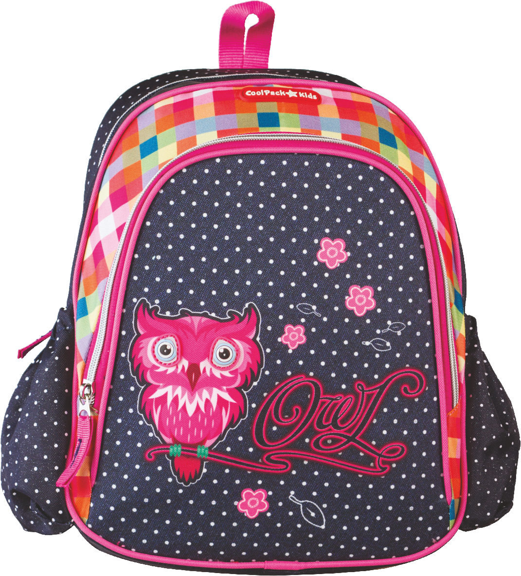 Рюкзак шкільний CoolPack Owl 34х25х13 см 12 л Сірий (66587CP)