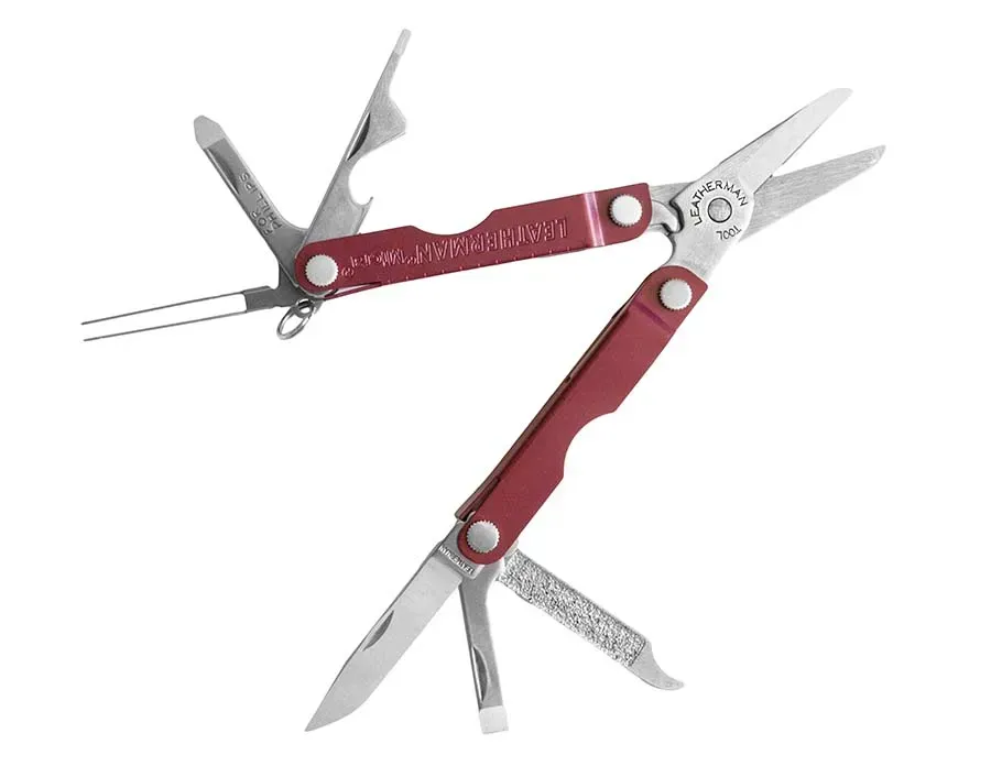 Мультитул Leatherman Micra Cherry 10 инструментов (26318700) - фото 2