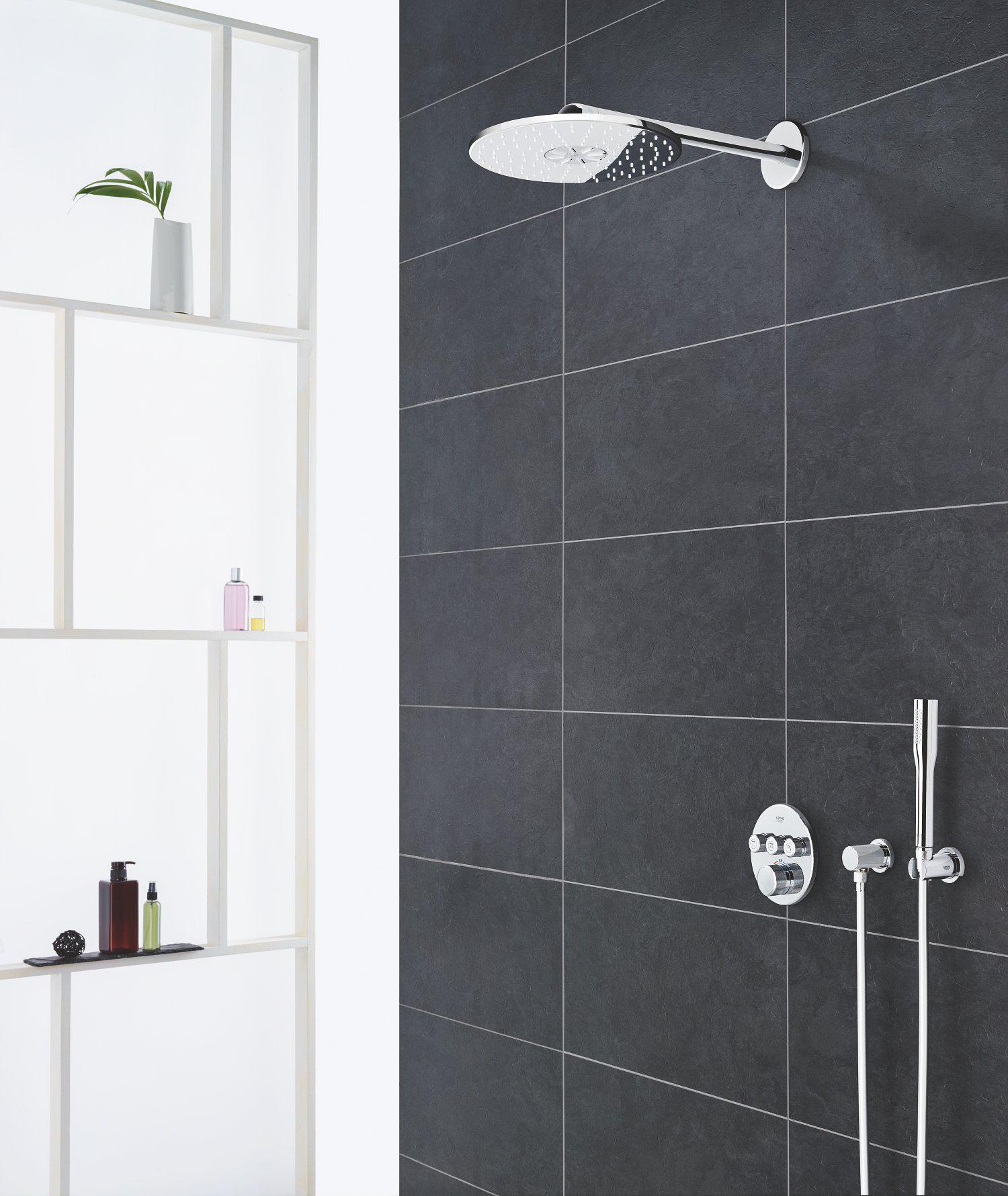 Душевая система скрытого монтажа Grohe Grohtherm SmartControl с термостатом (34705000) - фото 3 Душевая система скрытого монтажа Grohe Grohtherm SmartControl с термостатом (34705000) - фото 3
