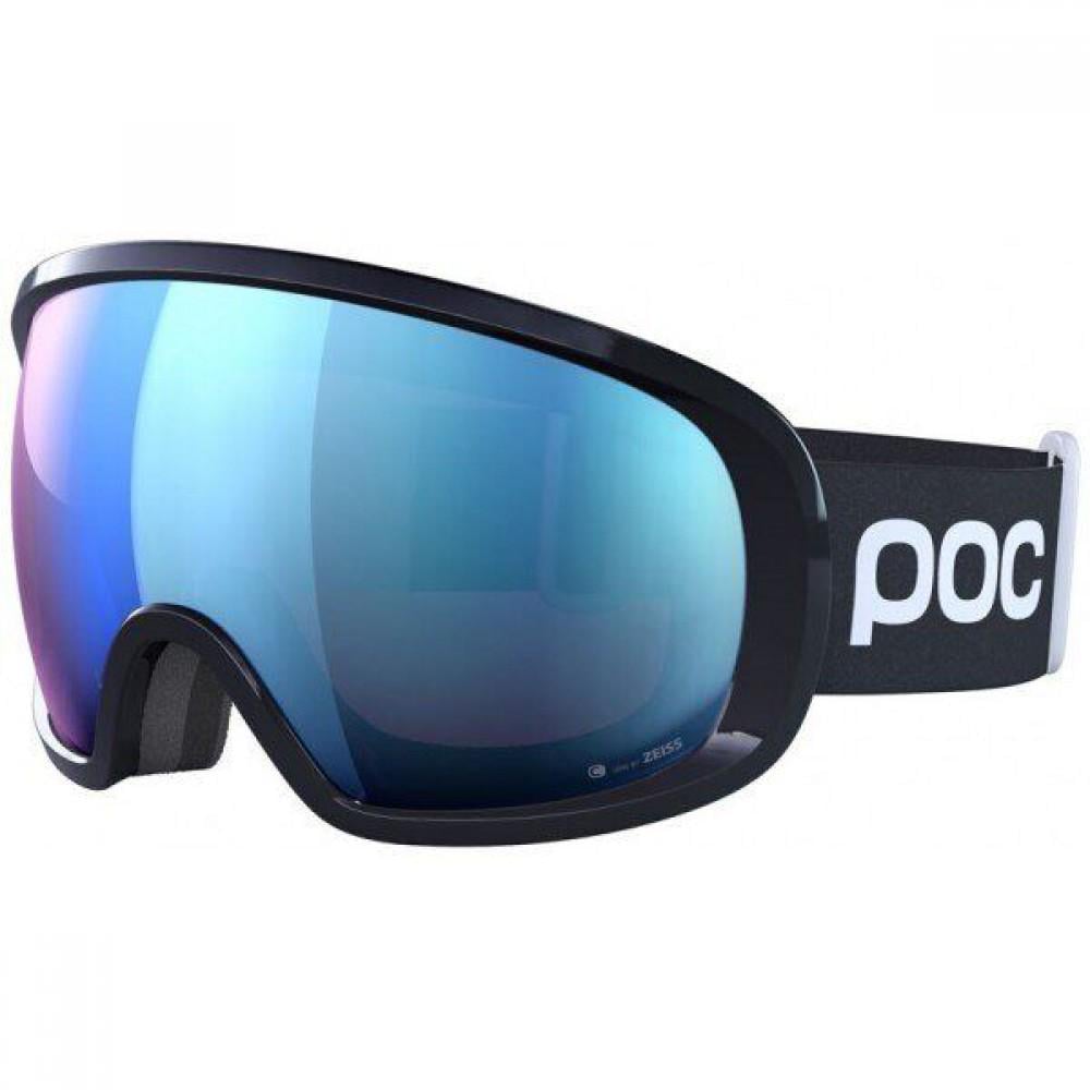 Маска горнолыжная POC Fovea Mid Clarity Comp Uranium Black/Spektris Blue